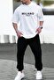 Unisex Aleman Rapero 2-Piece Tracksuit Set