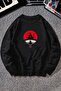 Unisex Itachi Uchiha Printed Crew Neck Sweatshirt