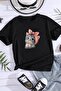 Kids Cartoon Face Cotton Tshirt
