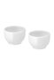 2 Porcelain White Egg Cups