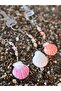 Purple Seashell Keychain - 5