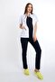 White Coat Length, Short Sleeve, Classic Collar, Doctor's Apron - 4