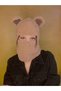 Milk Coffee Puffy Snow Mask, fashion, trend Design Handmade, Hat, Winter, Beanie, snowboard, Balaclava - 2