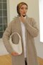 Women's Ring Braided Full Length Knitwear Cardigan - 4