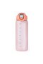 Straw Drinker and Flask 800 ml |   Non-Spill, No Smell, Healthy American Tritan |   Suitable for Child - 2