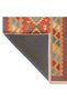 Leyla Collection Orange Ethnic Shapes Woven Base Modern Decorative Carpet Leyla42 - 4