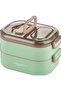 Two Layers - Sauce Bowl - Stainless Steel Easy Locking Bowl - 1000 ml