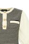 Pocket Detailed Poplin Sleeve Detailed Regular Knitwear Blouse - 8