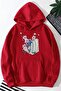Unisex Flowers Printed Sweatshirt