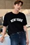 Men's New York Printed Oversize T-shirt - 2
