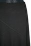 Women's Firdevs Turquoise Lined Cross Model Black Skirt - 2