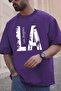 Unisex Los Angles Printed Design T-shirt - 2