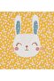 Mustard Floral Rabbit Long Sleeve Pajamas - 2