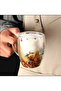 350ml Floral Pattern - Glass Heat Resistant Borosilicate Cup - 2