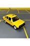 Murat 131 Taxi 1/36 Scale *C&C Model Garage* Pull Drop Diecast Metal Model Toy Car - 6