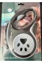 5 Mt Black Pet Automatic Retractable Paw Pattern Travel Collar - 3