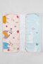Rabbit Family 100% Cotton Baby Towel Printed 50X90 cm - 3