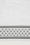 منشفة وجه قطنية 100% من أولوين رمادي فاتح 50x90 - 6