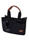 Canvas Hand and Shoulder Bag. Black Handbag. Women's Handbag. Black Shoulder Bag. Hanging Bag.