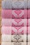 Damask 50x90 Cm 6-Piece Antibacterial Hand and Face Towel| Cotton - 2