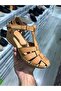 Closed Front Padded Leather Sandals - Casso Handmade