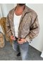 Seasonal Vintage Oversize Leather Jacket - 3