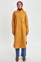 Mustard 100% Cotton Magnificent Collar Single Pocket Tunic - 2