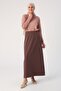 Mink Waist Elastic Pencil Skirt - 2
