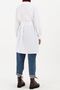 White Balloon Sleeve Belt Detailed Shirt Tunic - 5