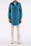 Petrol Basic Hidden Placket Shirt Tunic - 2