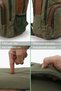 7184 Revilla Khaki Green Backpack School travel 15.6 Inch Laptop Notebook Sports Canvas Cotton Fabric Bag - 5