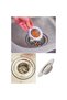 Stainless Metal Set of 2 Round Kitchen Sink Drain Strainer - 11 CM/7 CM 4 PCS - 6