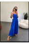 Saks Ayrobin Long Dress with Adjustable Straps - 7033 - 7