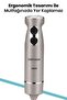 Projoy Silent 2 Stage Stainless Steel 1000w Hand Blender with 4 Blades - 6