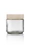 6-Piece Small Size Kitchen Organizer - Glass Jar Food Pulses Storage Container (6 Pcs) 12 Pieces - 6