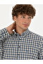 Navy Blue Regular Fit Long Sleeve Shirt 50274597-Vr033 - 2