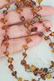 Damla Amber Glasses Chain - Thread 70 Cm Caramel Color - 4