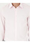 Light Pink Slim Fit Dobby Long Sleeve Shirt 50294742-Vr078 - 6