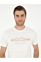 White Slim Fit 100% Cotton Crew Neck T-Shirt 50293165-Vr013 - 2