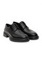 Black 100% Leather Casual Shoes 50296117-Vr046