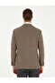 Brown Slim Fit Jacket 50293351-Vr029 - 5