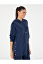 Navy Blue Comfort Fit Modal Fabric Sweatshirt 50290992-Vr033 - 3
