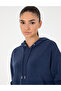 Navy Blue Comfort Fit Modal Fabric Sweatshirt 50290992-Vr033 - 2