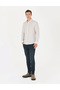 Khaki Slim Fit Long Sleeve Shirt 50273552-Vr027 - 4