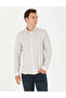 Khaki Slim Fit Long Sleeve Shirt 50273552-Vr027