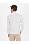 Beige Slim Fit Long Sleeve Shirt 50267994-Vr011 - 5