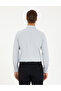 Gray Oxford Slim Fit Long Sleeve Shirt 50292539-Vr024 - 5