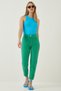 High Waist Mom Jeans Vibrant Green Lbp0009 - 3