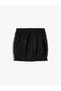 Balloon Skirt Mini Size Relaxed Cut Pocket Detailed - 2