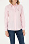 Women's Pink Long Sleeve Basic Shirt 50262849-Vr041 - 6